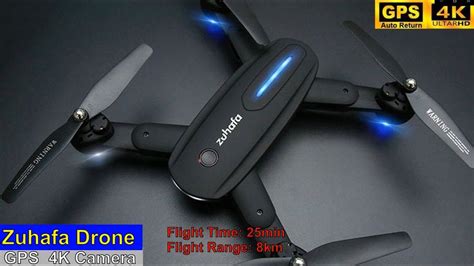 zuhafa gps kkk long range  budget drone  released youtube