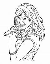 Miley Stewart Cantando Netart sketch template