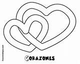 Corazones Faciles Corazon Calcar Corazón Chidas Conmishijos Fáciles Flores Bordar Chidos Cupido Facil Colorea sketch template
