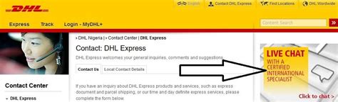 reach contact dhl customer care service