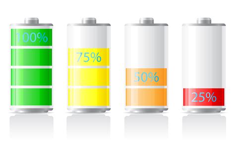 icons charge battery vector illustration  vector art  vecteezy