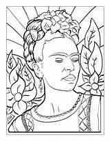 Frida Kahlo Worksheets sketch template