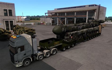 ets military oversized cargo  dlc   baltic sea   euro truck
