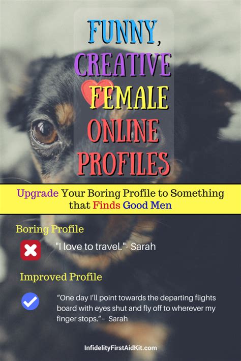 [update Your Profile] New Funny Female Online Dating Profile Examples