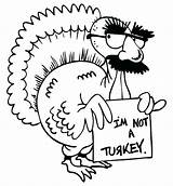 Thanksgiving Turkey Coloring Pages Jokes Silly Cute Hilarious Funny Clipart Canada Happy Turkeys Make Clip Color Printable Draw Kids Humorous sketch template