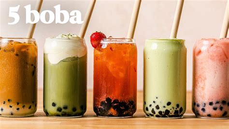 boba  ways favorite boba bubble tea recipes  gotta  youtube