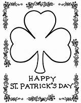 St Coloring Pages Patricks Kids Activities Patrick Printable Shamrock Print Crafts Crayola Happy Sheets Color Printables Saint March Sheet Craft sketch template