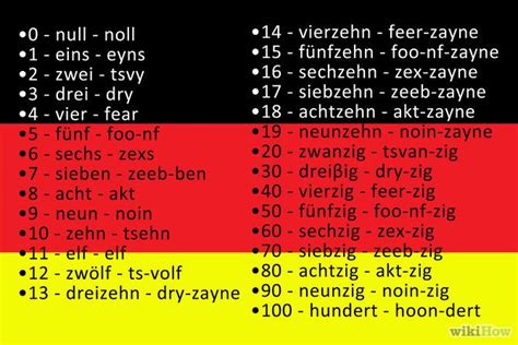 write german numbers  steps  pictures wikihow german phrases learning german