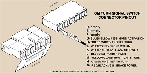 gm steering column wiring schematic wiring diagram