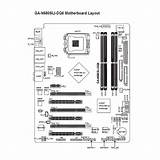 Motherboard Sketch Drawing Diagram Paintingvalley sketch template