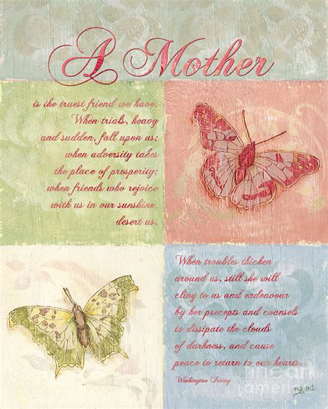 mothers day butterfly card painting  debbie dewitt