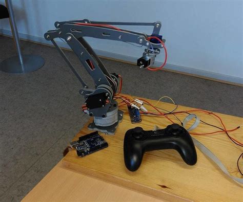 joystick controlled robot arm   arduino  steps  pictures