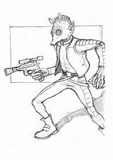 Greedo Wars Star Draw Somewhere Solo Going Old Lately Bash Urge Feeling Poor Stuff Had Been School Some So sketch template