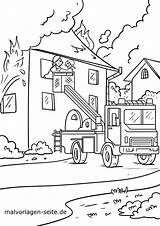 Feuerwehr Ausmalbilder Malvorlage Malvorlagen Ausmalen Kinder Kinderbilder Kostenlose Rettungsleiter Drucken Feuerwehrauto Jugendfeuerwehr Zeichnen sketch template