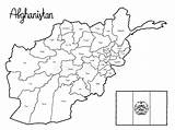 Afghanistan Handgezogene Karikatur Flaggen Bandiera Bandierina Vettore sketch template