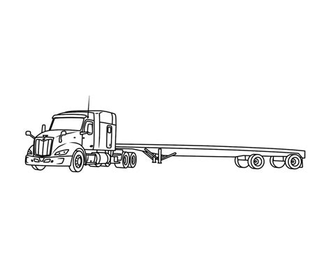 coloring pages decker truck