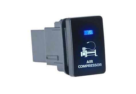small toyota air compressor switch  blue illumination   qvswprb allplant auto