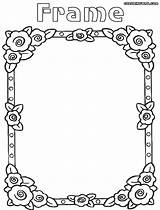Coloring Frame Color Pages Clipart Quality High Print Library Popular Coloringhome sketch template
