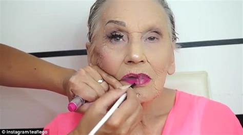 contouring grandma from croatia becomes instagram star daily mail online