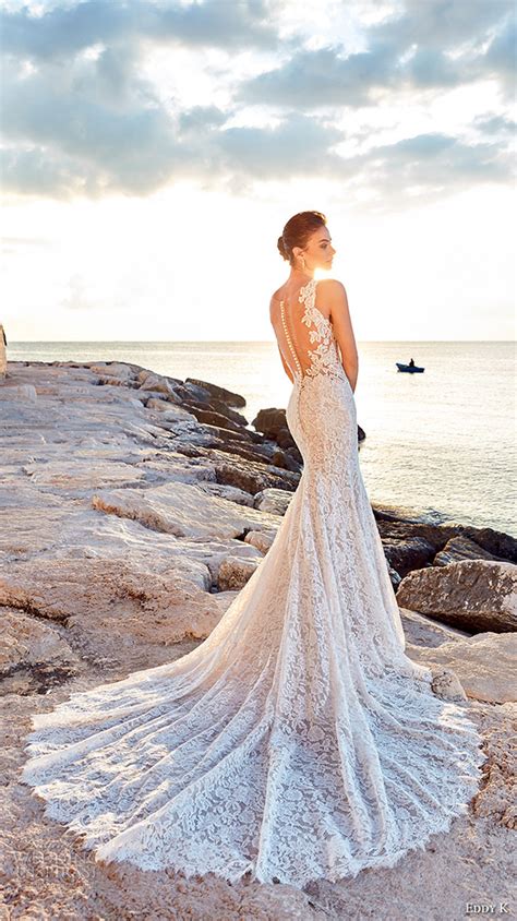 20 Stunning Open And Low Back Wedding Dresses For 2017 Brides Stylish
