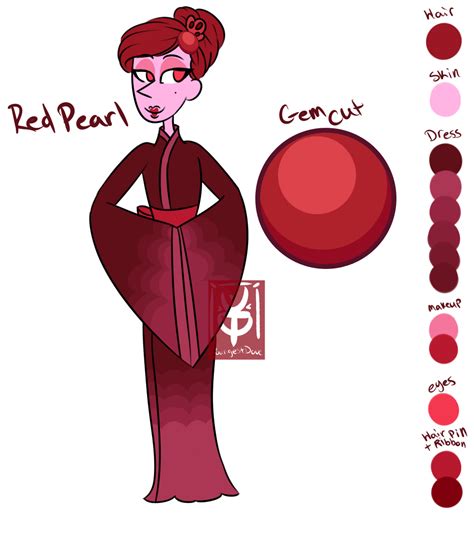 Red Pearl Mystery Gem Reveal Ladyoni24 By Viking3ggs On Deviantart