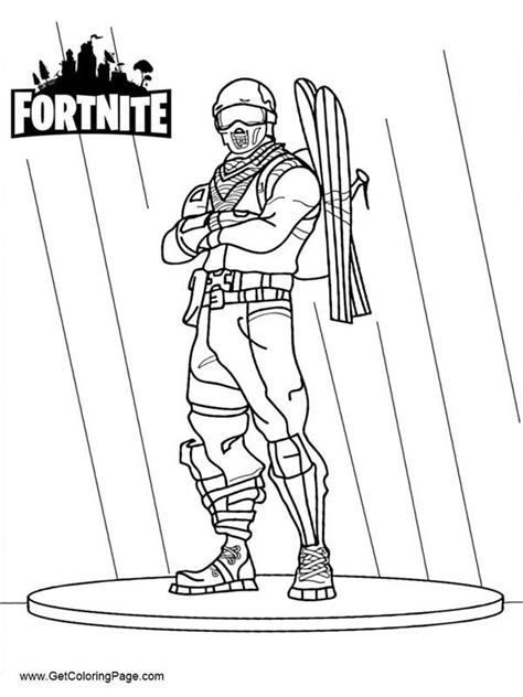 fortnite coloring pages easy drawing  coloring page coloring