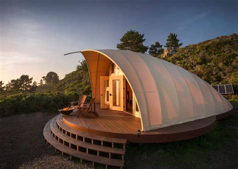 architect creates  ultimate  grid glamping spot homes