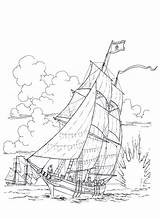 Ships Coloring Pages Obtain Depending Effects Various Card Use Drawing Adult sketch template