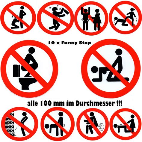 Mix Funny Bans Stop All 100 Mm No Drinking No Sex