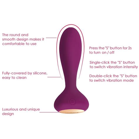 Svakom Julie Flexible Wearable Vibrating Anal Toy With