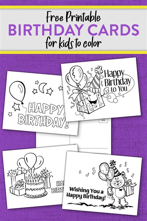birthday cards childrens worship bulletins blog