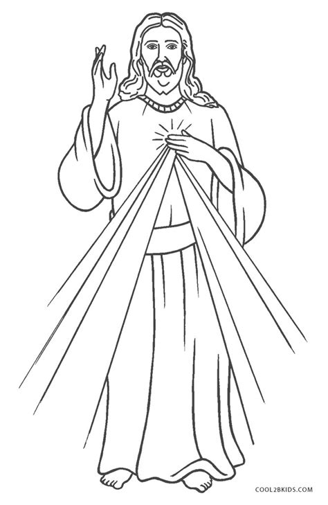 printable jesus coloring pages