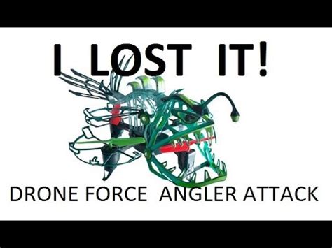 drone force angler attack review youtube