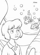Coloring Pages Neverland Return Wendy Pan Peter Peterpan Fishes Book Print Disney Hellokids Coloriage Color Info Forum sketch template