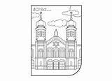 Synagogue Colouring Print Activities Colour Ichild Own Activity sketch template