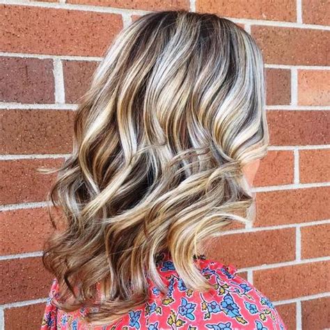 45 ideas of gray and silver highlights on brown hair