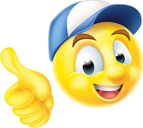 Thumbs Up Emoji Clip Art Vector Images And Illustrations Istock