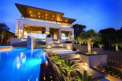 contemporary home  melbourne  resort style modern landscaping idesignarch interior