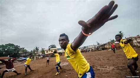 in pictures yoga in sierra leone bbc news