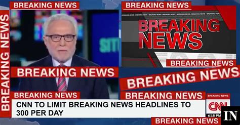 cnn chief  limit networks breaking news headlines    day