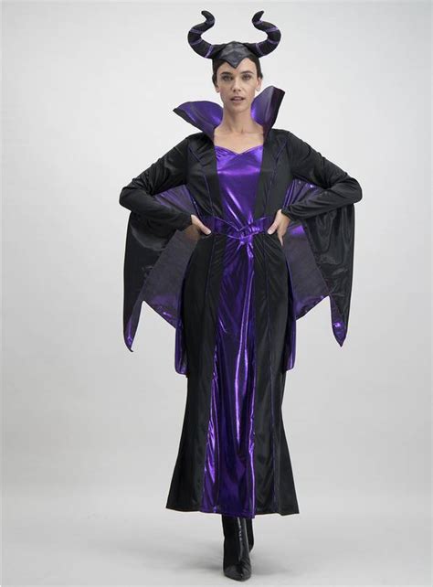 buy disney villains maleficent purple and black costume 20 22 adults