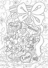 Jar Hearts Favoreads Coloring sketch template