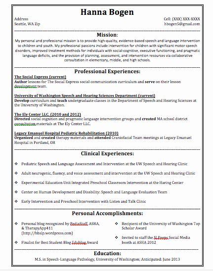 slp cfy cover letter sample beautiful  speech therapy resume samples