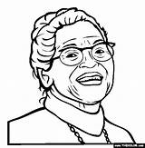 Rosa Parks Coloring Pages Clipart History Bus Month Easy Sheet Historical Famous Kids Color Thecolor Draw Figure Template Printable Board sketch template