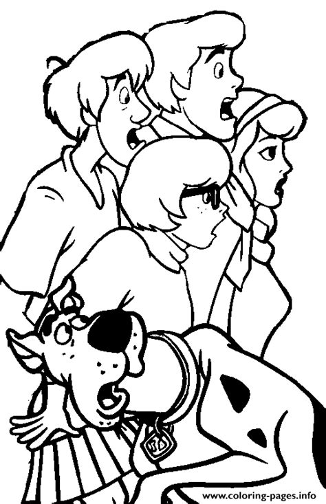 halloween scooby doo   freeb coloring page printable