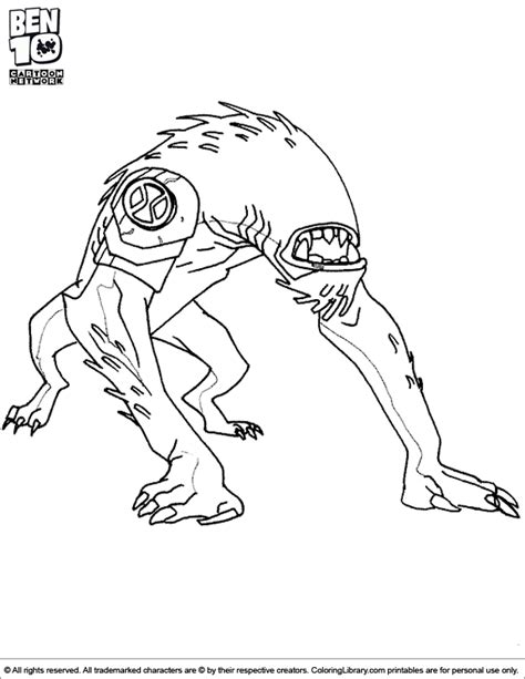 ben  coloring page cartoon coloring pages colouring pages coloring