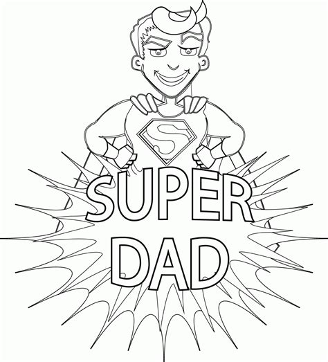 super dad coloring pages high quality coloring pages coloring home