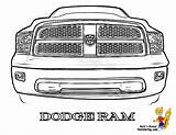 Dodge Ram Coloring Truck Pages Clipart Front Pickup Kids Sheet Trucks Color Ford Book Clip Car Gen Gif Print Boys sketch template