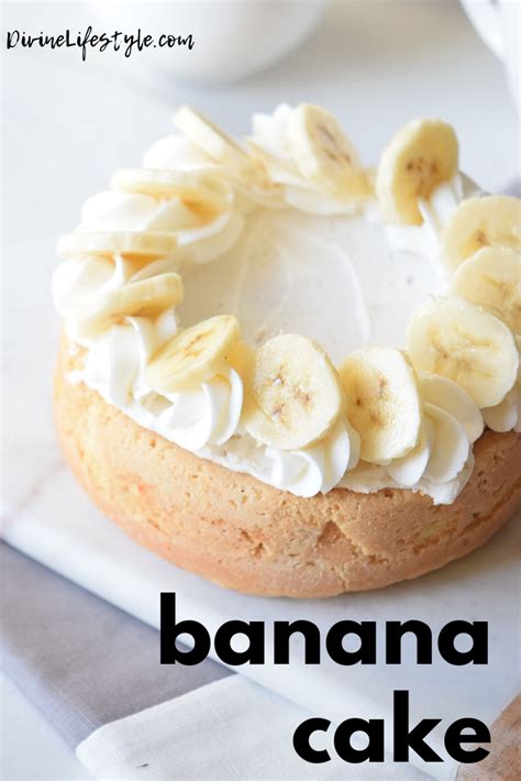 banana cake recipe divine lifestyle  desserts
