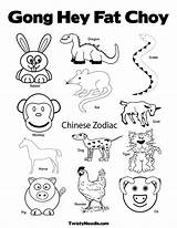 Chinese Coloring Year Zodiac Pages Words Culture Colouring Kids Printable Getcolorings Color Jayce Popular Print Printables Coloringhome Word Getdrawings Colorings sketch template